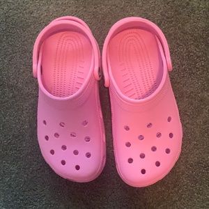 Pink Crocs